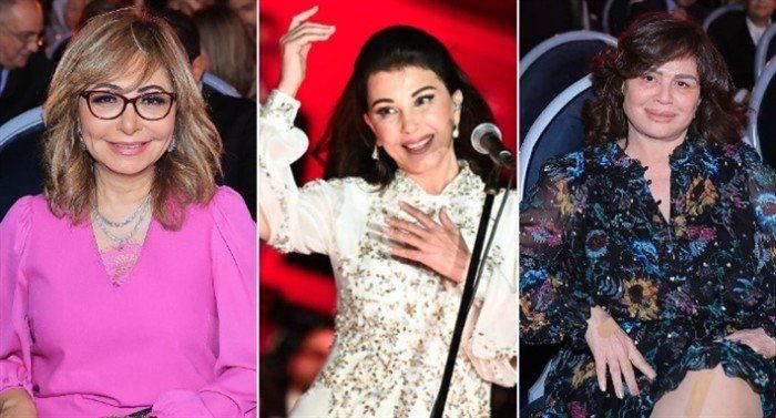 شاهد .. إلهام شاهين تقيم حفلاً خاصاً تكريماً للفنانة ماجدة الرومي