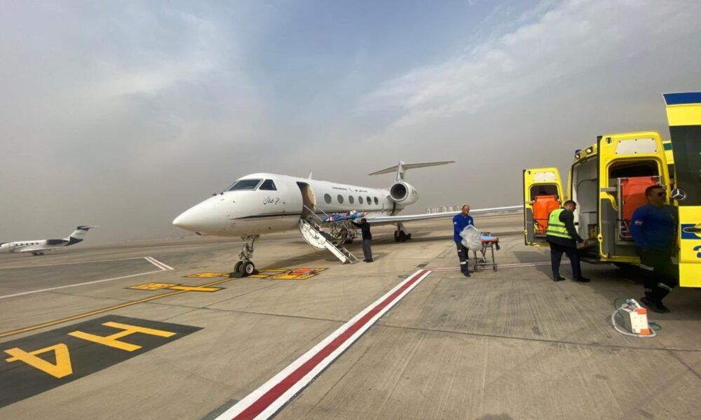 إخلاء طبي جوي لـ 3 مواطنين من مصر لاستكمال علاجهم بالمملكة