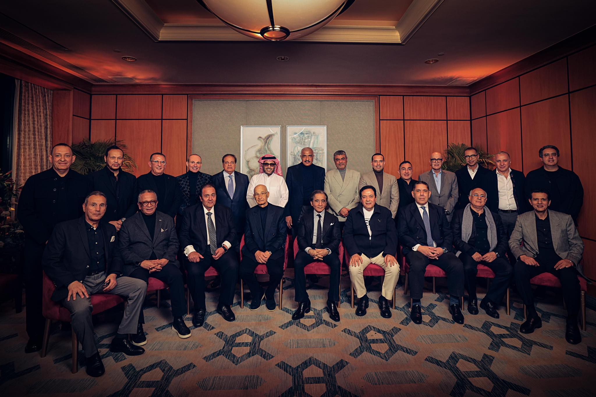 لقاء تركي آل الشيخ مع رجال الأعمال المصريين لقاء تركي آل الشيخ مع رجال الأعمال المصريين