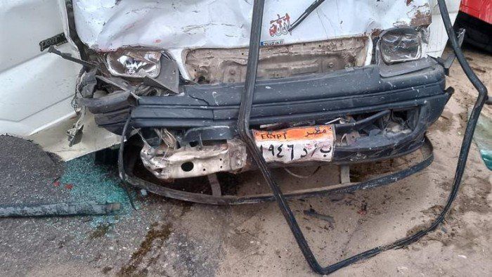 شاهد .. حادث مأساوي في القليوبية.. وفاة زوجين مسنين أثناء عبورهما الطريق