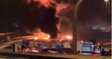 تشمل مقار دبلوماسية وبنى تحتية.. دائرة الاستهداف الإيرانى بالخليج تتسع.. مسيرتان تستهدفان الحى الدبلوماسى وسفارة أمريكا بالرياض.. تدمير قاعدة الشيخ عيسى الأمريكية بالبحرين.. وقصف محطة خزانات للوقود بأبوظبى