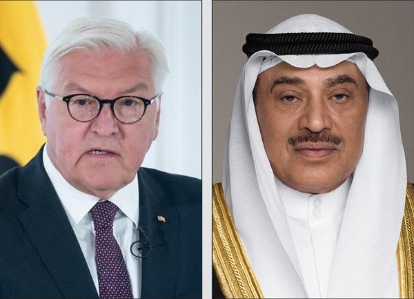 ولي العهد تلقى اتصالاً من الرئيس الألماني أدان خلاله الهجمات الإيرانية السافرة على الكويت