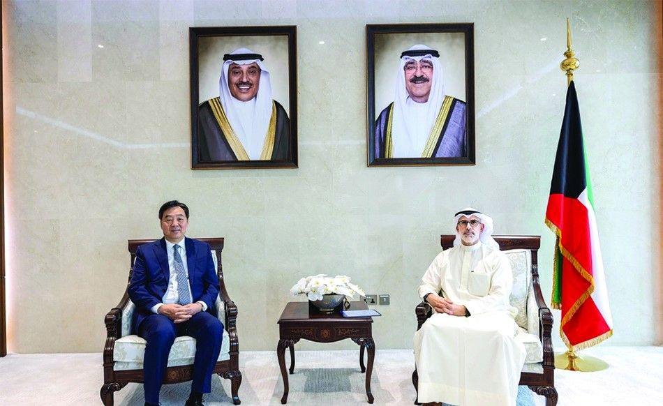 وزير الخارجية بحث مع مبعوث الحكومة الصينية للشرق الأوسط التصعيد العسكري المتزايد نتيجة للعدوان الإيراني الآثم على دول المنطقة