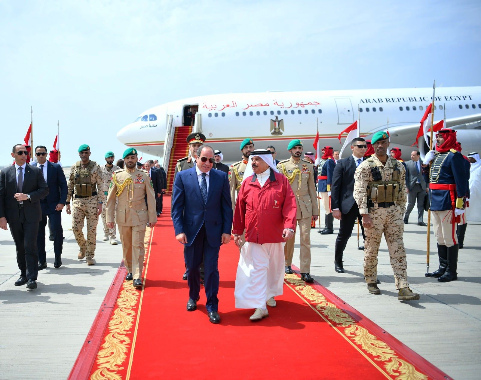 الرئيس عبد الفتاح السيسي في زيارة لدولة البحرين الرئيس عبد الفتاح السيسي في زيارة لدولة البحرين
