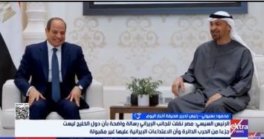 محمود بسيوني لإكسترا نيوز: أمن الخليج جزء لا يتجزأ من الأمن القومي المصري