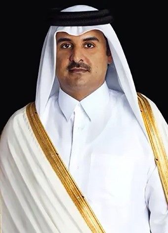 صاحب السمو عزّى أمير قطر باستشهاد طاقم وأفراد طائرة مروحية إثر تعرضها لعطل فني