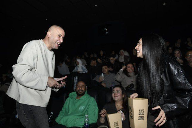 شاهد .. أبطال "برشامة" يحتفلون بالفيلم مع الجمهور في عرض خاص بـ6 أكتوبر