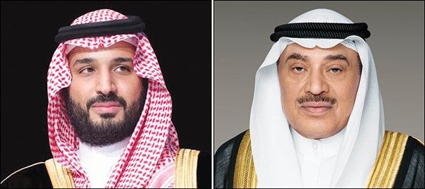 ولي العهد بحث مع ولي العهد السعودي مستجدات المنطقة ووقف إطلاق النار بين الولايات المتحدة وإيران
