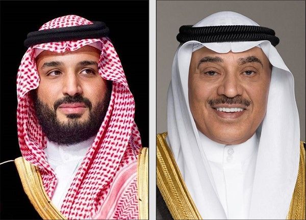 ولي العهد بحث مع ولي العهد السعودي المستجدات والأوضاع في المنطقة واتفاق وقف إطلاق النار بين الولايات المتحدة وإيران