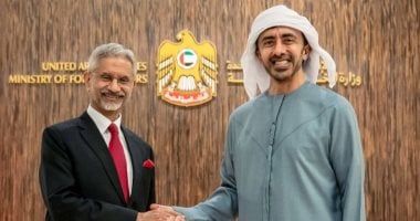 الإمارات والهند تبحثان مجمل تطورات الأوضاع فى المنطقة