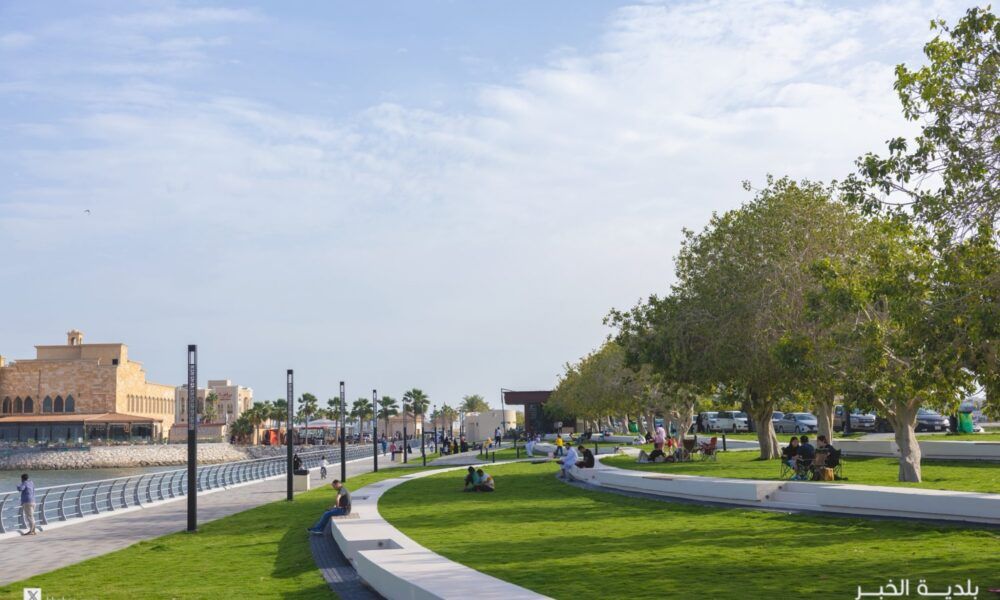 إنجاز المرحلة الرابعة من مشروع تطوير كورنيش الخبر الجنوبي