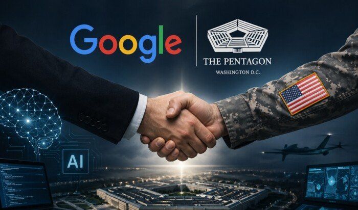 جوجل تبرم اتفاقًا مع البنتاجون لتوظيف الذكاء الاصطناعي في الاستخدامات الحكومية