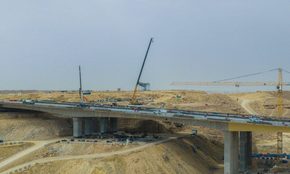 تطورات إنجاز 65% من مشروع امتداد طريق الطائف بالرياض