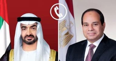 الرئيس السيسى يؤكد لـ بن زايد تضامن مصر الكامل مع الإمارات ضد الاعتداء الإيرانى