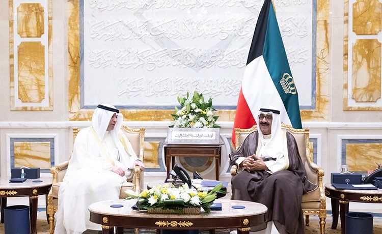 الأمير يستقبل الأمين العام لمجلس التعاون الخليجي