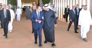 كيف ترجمت الزيارات المتبادلة رسائل المحبة والدعم بين مصر والإمارات.. 40 قمة جمعت الرئيس السيسى وأخيه الشيخ محمد بن زايد.. وتفاهم ورؤى مشتركة تجاه العديد من القضايا بين القاهرة وأبو ظبي