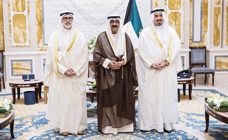 الأمير استقبل البديوي وشهد أداء اليمين القانونية لسفيرنا لدى التشيك