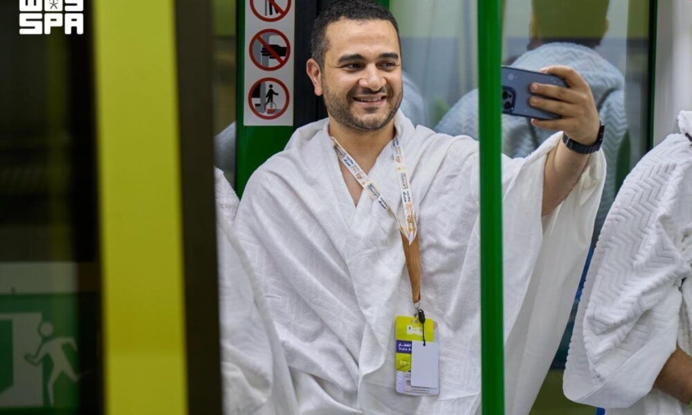 نجاح قطار المشاعر المقدسة في نقل 314 ألف حاج لمنى وعرفات