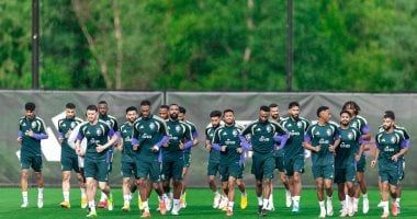 منتخب السعودية يدشن تدريباته فى نيويورك استعدادا للمونديال «فيديو وصور»