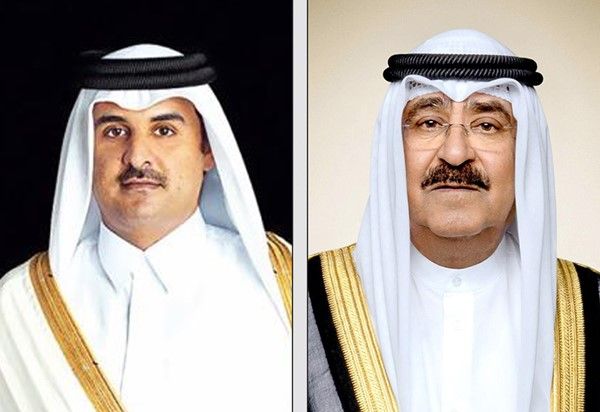 صاحب السمو يعزي أمير قطر بوفاة نائب رئيس مجلس الوزراء وزير الطاقة والصناعة الأسبق عبدالله العطية