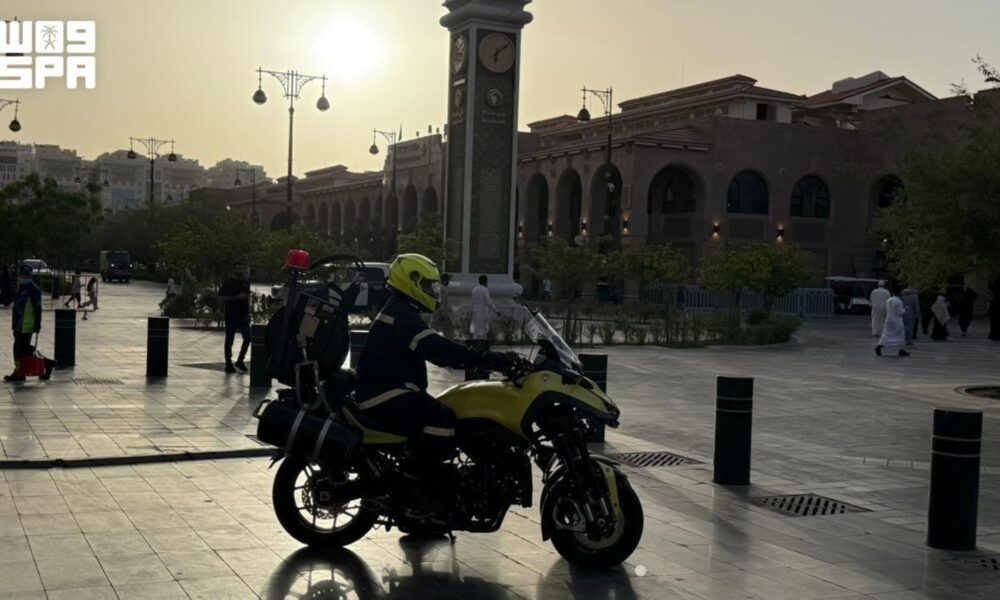أهمية جولات الدفاع المدني بمحيط المسجد النبوي الشريف