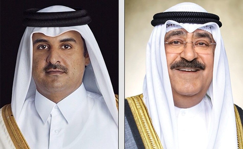 صاحب السمو يبحث هاتفياً مع أمير قطر آخر المستجدات الإقليمية والدولية