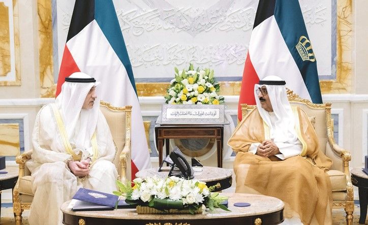الأمير استقبل ولي العهد ورئيس الوزراء بالإنابة ووزيري الدفاع والخارجية