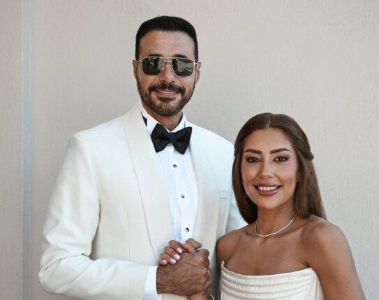 شاهد .. أحمد السعدني يعلن زواجه من ميرنا الهلباوي