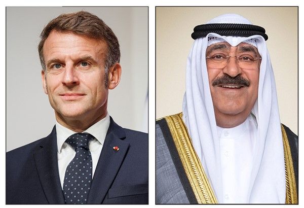 صاحب السمو يهنئ الرئيس الفرنسي بذكرى العيد الوطني