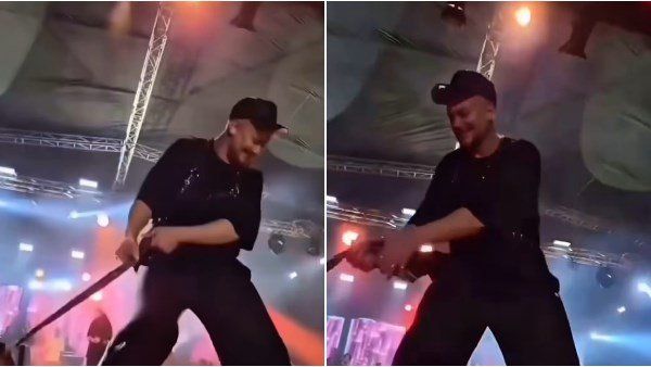 شاهد .. "شدته من ملابسه".. معجبة تثير الجدل خلال حفل سعد لمجرد في المغرب