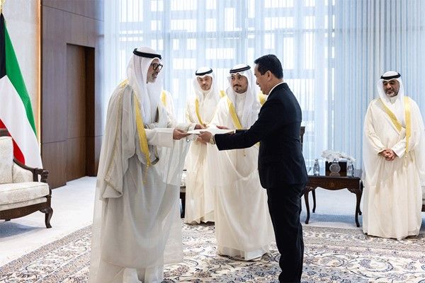 وزير الخارجية يتسلم نسخة من أوراق اعتماد سفراء ألمانيا ونيجيريا وميانمار
