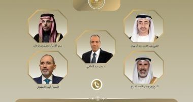 وزير الخارجية يتلقى اتصالات من وزراء خارجية السعودية والإمارات والأردن والكويت