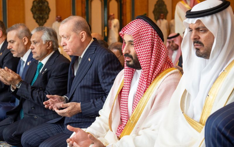ولي العهد والرئيس التركي ولي العهد والرئيس التركي