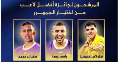 رامي ربيعة ينافس على جائزة أفضل لاعب فى الإمارات بتصويت الجماهير