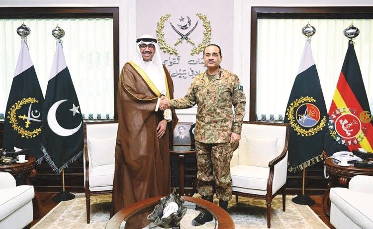 وزير الدفاع بحث مع رئيس الأركان الباكستاني التنسيق بين القوات المسلحة في البلدين
