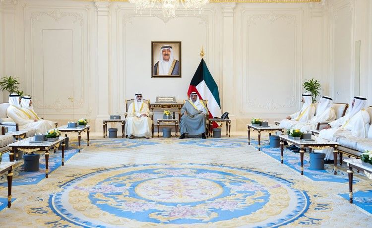 ولي العهد استقبل وزير الخارجية ورئيس البعثة الديبلوماسية لدى النمسا