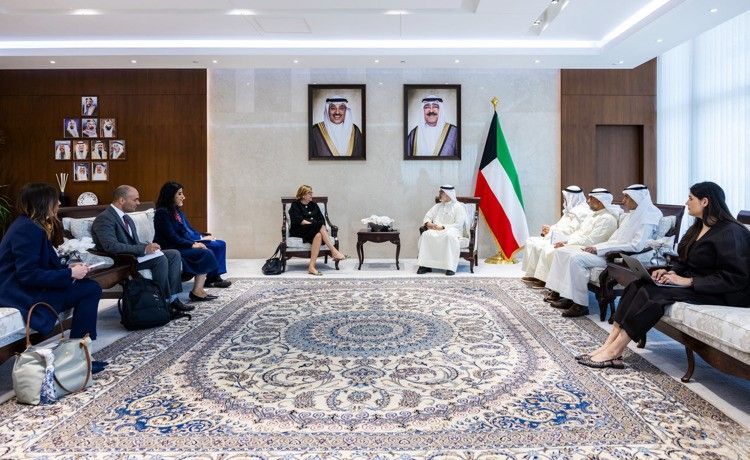 وزير الخارجية بحث تعزيز التعاون بين الكويت والشراكة العالمية من أجل التعليم