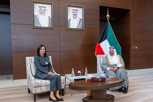 رئيس الوزراء يستقبل الممثلة العليا للأمين العام للأمم المتحدة لتنفيذ قرار مجلس الأمن رقم 2792 لعام 2025