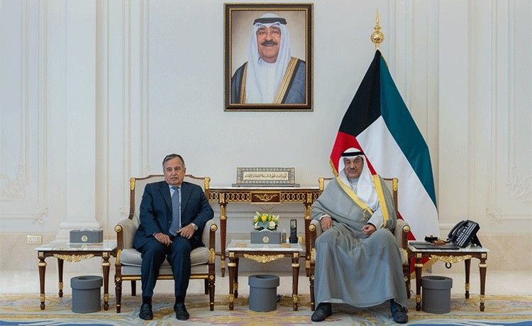 ولي العهد يستقبل الأمين العام للجامعة العربية بمناسبة زيارته الرسمية للبلاد