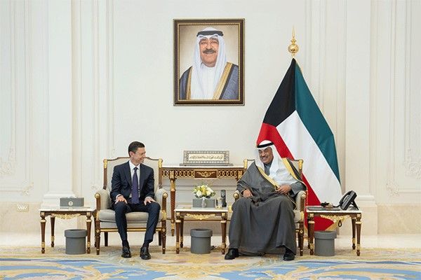 ولي العهد يستعرض مع الرئيس التنفيذي المشارك في شركة «كي كي آر» مجالات التعاون الاقتصادي