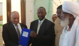 تجمع الوفاق السوداني يوقع علي الوثيقة التوافقية. 