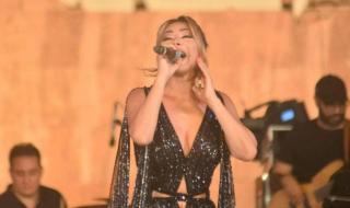 شاهد .. بالفيديو- نوال الزغبي خطفت الأنظار بإطلالتها المميزة في حفلها الأخير