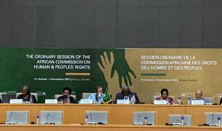  اللجنة الافريقية لحقوق الانسان والشعوب تشيد بالمفوضية القومية لحقوق الانسان