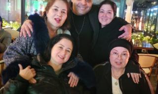 بوسي لما شمل عائلة نور الشريف – شاهد