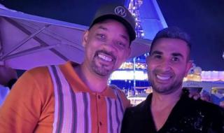 بالفيديو : أحمد سعد بيرقص ويل سميث علي ” اليوم الحلو ده “