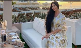 لاميتا فرنجية تظهر بعباية رمضان : البنات بتسأل جايباها منين