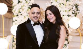 شاهد .. بالفيديو- في ذكرى زواجهم الـ 7 .. كلمات من الرومنسية والحب من أوس أوس لزوجته