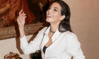 شاهد .. رزان جمال الأجمل في عرض أزياء ديور ولكن حذاءها عرضها للانتقادات - بالصور