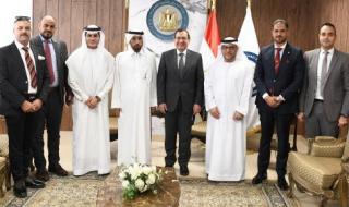 وزير البترول يستقبل مدير الديوان الأميرى بإمارة الفجيرة بدولة الإمارات
