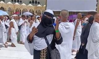 تسريب فيديو رقص لسيدة منتقبة داخل الحرم المكي بطريقة مثيرة تثير الجدل (فيديو)